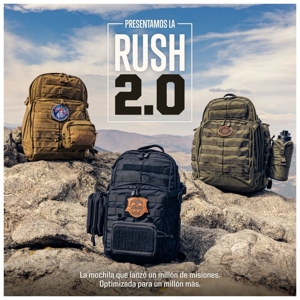 Nuevas mochilas 5.11 RUSH 2.0